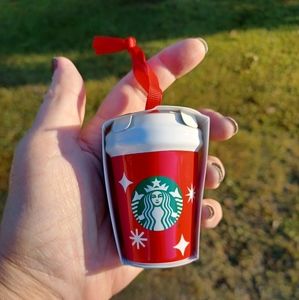 Starbucks ceramic Christmas Ornament 2022